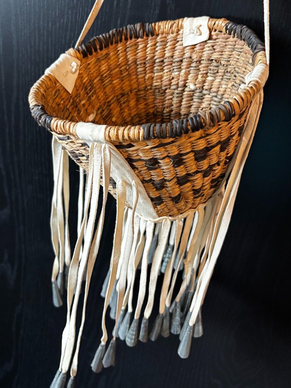 Vintage Apache Burden Basket